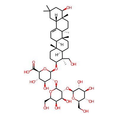 (2S,3S,4S,5R,6R)-6-[[(3S,4S,4aR,6aR,6bS,8aR,9R,12aS,14aR,14bR)-9-hydroxy-4-(hydroxymethyl)-4,6a,6b,8a,11,11,14b-heptamethyl-1,2,3,4a,5,6,7,8,9,10,12,12a,14,14a-tetradecahydropicen-3-yl]oxy]-5-[(2S,3R,4S,5R,6R)-4,5-dihydroxy-6-(hydroxymethyl)-3-[(2S,3R,4S,5S,6R)-3,4,5-trihydroxy-6-(hydroxymethyl)oxan-2-yl]oxyoxan-2-yl]oxy-3,4-dihydroxyoxane-2-carboxylic acid