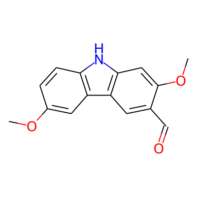 2,6-dimethoxy-9H-carbazole-3-carbaldehyde