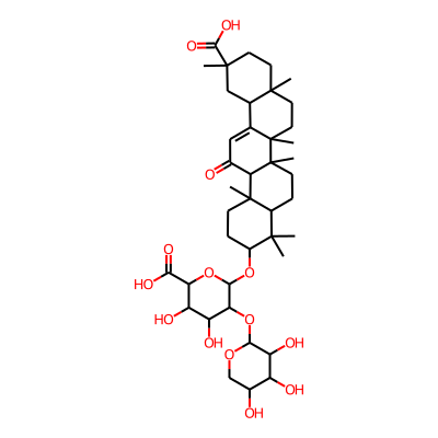 6-[(11-carboxy-4,4,6a,6b,8a,11,14b-heptamethyl-14-oxo-2,3,4a,5,6,7,8,9,10,12,12a,14a-dodecahydro-1H-picen-3-yl)oxy]-3,4-dihydroxy-5-(3,4,5-trihydroxyoxan-2-yl)oxyoxane-2-carboxylic acid