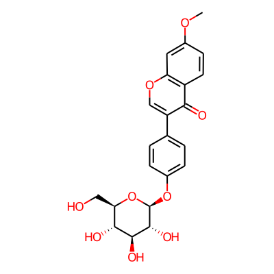 7-methoxy-3-[4-[(2S,3R,4S,5S,6R)-3,4,5-trihydroxy-6-(hydroxymethyl)oxan-2-yl]oxyphenyl]chromen-4-one