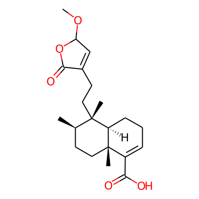 15,16-Dihydro-15-methoxy-16-oxohardwickiic acid