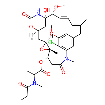 [(1S,2R,3S,5S,6S,16E,18E,20R,21S)-11-chloro-21-hydroxy-12,20-dimethoxy-2,5,9,16-tetramethyl-8,23-dioxo-4,24-dioxa-9,22-diazatetracyclo[19.3.1.110,14.03,5]hexacosa-10,12,14(26),16,18-pentaen-6-yl] 2-[methyl(propanoyl)amino]propanoate