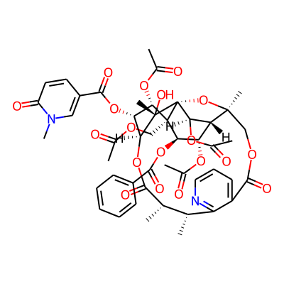 (8beta)-8-(acetyloxy)-9-O-benzoyl-2-O-9-O-dideacetyl-8-deoxo-2-O-[(1,6-dihydro-1-methyl-6-oxo-3-pyridinyl)carbony]levonine