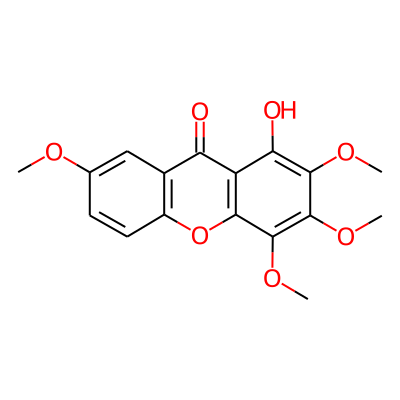 1-Hydroxy-2,3,4,7-tetramethoxyxanthone