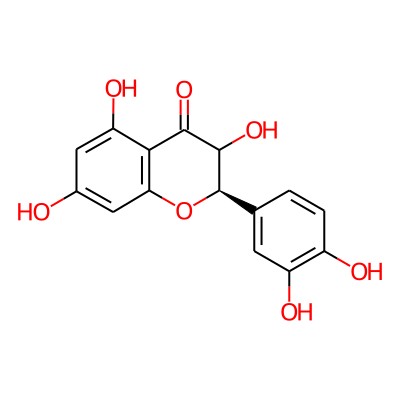 (2r)-2-(3,4-Dihydroxyphenyl)-3,5,7-trihydroxy-2,3-dihydro-4h-chromen-4-one