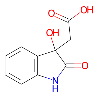 1H-Indole-3-acetic acid, 2,3-dihydro-3-hydroxy-2-oxo-