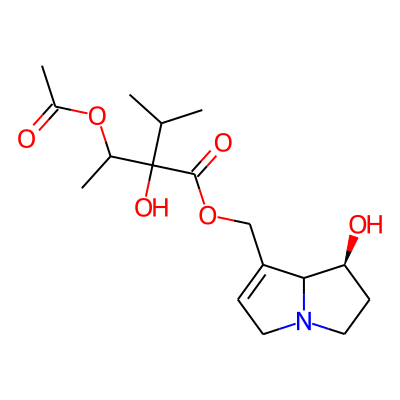 [(7S)-7-hydroxy-5,6,7,8-tetrahydro-3H-pyrrolizin-1-yl]methyl 2-(1-acetyloxyethyl)-2-hydroxy-3-methylbutanoate