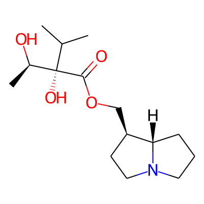 (2S,3R)-((1R,7aS)-hexahydro-1H-pyrrolizin-1-yl)methyl 2,3-dihydroxy-2-isopropylbutanoate