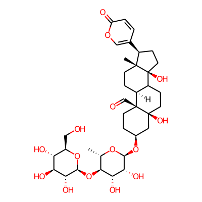 Hellebrigenin 3-O-glucosylrhamnoside