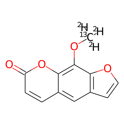9-(trideuterio(113C)methoxy)furo[3,2-g]chromen-7-one