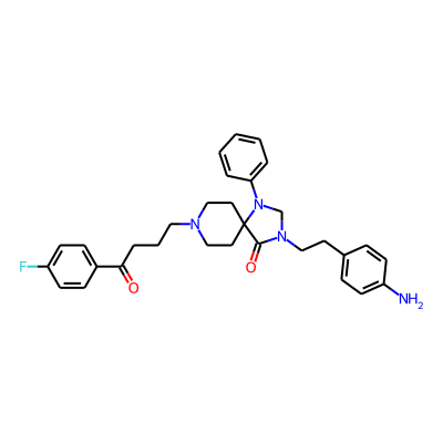 3-[2-(4-Aminophenyl)ethyl]-8-[4-(4-fluorophenyl)-4-oxobutyl]-1-phenyl-1,3,8-triazaspiro[4.5]decan-4-one