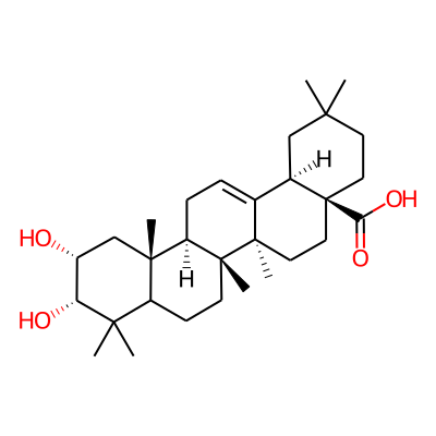 2alpha,3alpha-Dihydroxyolean-12-en-28-oic acid