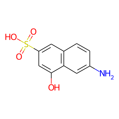 6-Amino-4-hydroxy-2-naphthalenesulfonic acid