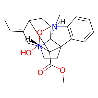 methyl (1S,2S,15E,18R)-15-ethylidene-18-hydroxy-3-methyl-19-oxa-3,13-diazahexacyclo[14.3.1.02,10.02,13.04,9.010,17]icosa-4,6,8-triene-17-carboxylate