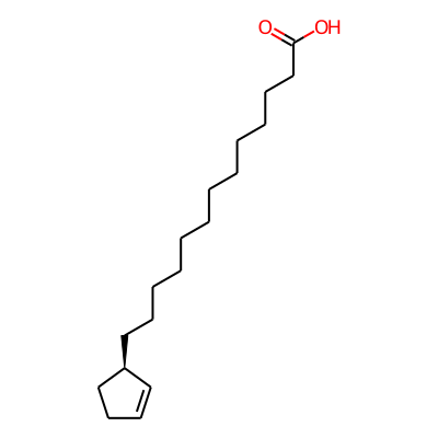 2-Cyclopentene-1-tridecanoic acid