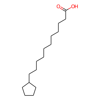 Cyclopentaneundecanoic acid