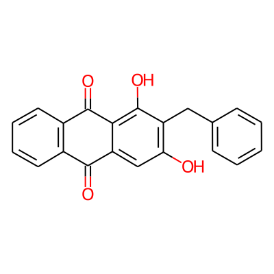 2-Benzyl-1,3-dihydroxyanthracene-9,10-dione