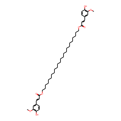 1,24-Tetracosanediol diferulate