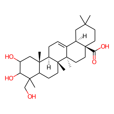 2alpha,3alpha,24-Trihydroxyolean-12-en-28-oic acid
