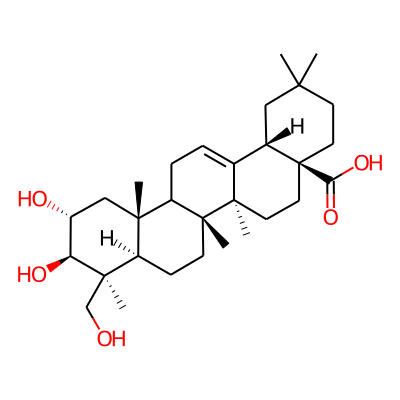 (4aS,6aS,6bR,8aR,9S,10R,11R,12aR,14bS)-10,11-dihydroxy-9-(hydroxymethyl)-2,2,6a,6b,9,12a-hexamethyl-1,3,4,5,6,6a,7,8,8a,10,11,12,13,14b-tetradecahydropicene-4a-carboxylic acid