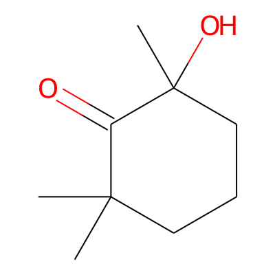2,6,6-Trimethyl-2-hydroxycyclohexanone
