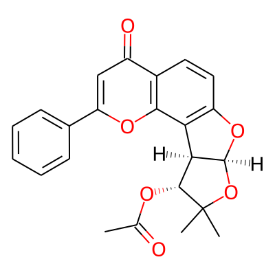 [(12S,15R,16R)-14,14-dimethyl-6-oxo-4-phenyl-3,11,13-trioxatetracyclo[8.6.0.02,7.012,16]hexadeca-1(10),2(7),4,8-tetraen-15-yl] acetate