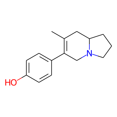 4-(7-Methyl-1,2,3,5,8,8a-hexahydroindolizin-6-yl)phenol