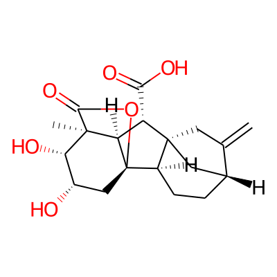 (1R,2R,5R,8R,9S,10R,11S,12R,13S)-12,13-dihydroxy-11-methyl-6-methylidene-16-oxo-15-oxapentacyclo[9.3.2.1(5,8).0(1,10).0(2,8)]heptadecane-9-carboxylic acid