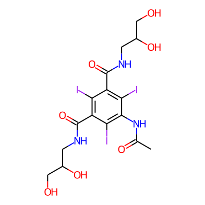 5-(Acetylamino)-N,N'-bis(2,3-dihydroxypropyl)-2,4,6-triiodo-1,3-benzenedicarboxamide
