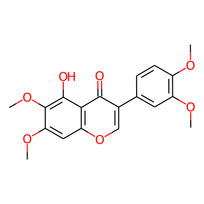 5-Hydroxy-6,7,3',4'-tetramethoxyisoflavone