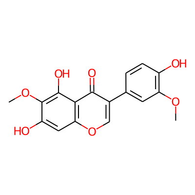 5,7-Dihydroxy-3-(4-hydroxy-3-methoxyphenyl)-6-methoxy-4H-chromen-4-one