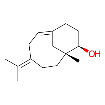 7R,8R-8-Hydroxy-4-isopropylidene-7-methylbicyclo[5.3.1]undec-1-ene