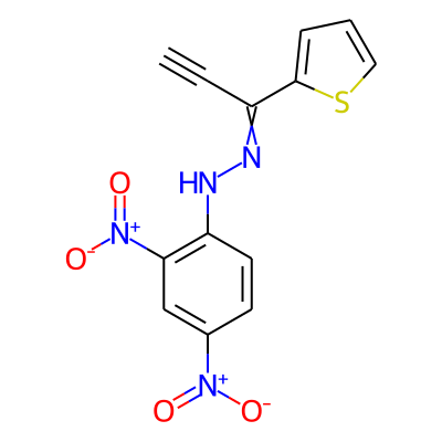 1-(2-Thienyl)-2-propyn-1-one 2,4-dinitrophenyl hydrazone