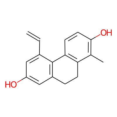 5-Ethenyl-1-methyl-9,10-dihydrophenanthrene-2,7-diol