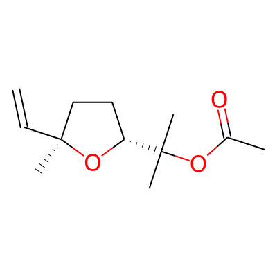 Linalool oxide acetate (trans)