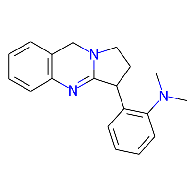 Benzenamine, N,N-dimethyl-2-(1,2,3,9-tetrahydropyrrolo[2,1-b]quinazolin-3-yl)-