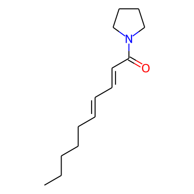 (2E,4E)-1-(Pyrrolidin-1-yl)deca-2,4-dien-1-one