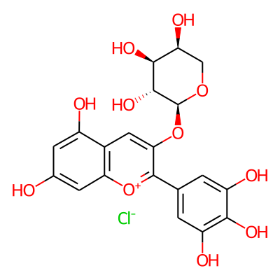 Delphinidin-3-o-arabinoside