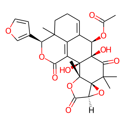 [(2S,3R,6R,8S,11R,12R,18R)-18-(furan-3-yl)-2,11-dihydroxy-3,9,9,17-tetramethyl-5,10,20-trioxo-4,7,19-trioxahexacyclo[11.7.1.02,11.03,8.06,8.017,21]henicosa-1(21),13-dien-12-yl] acetate