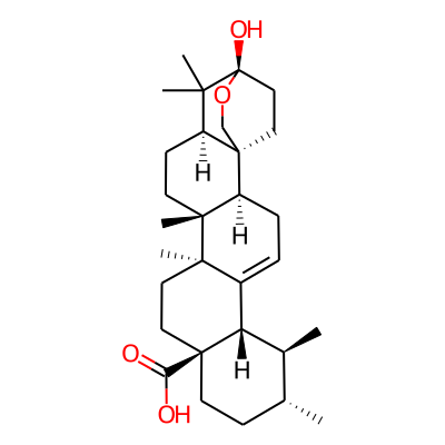 (1S,2S,6S,7S,8R,11S,14S,15R,18R,20S)-20-hydroxy-7,8,14,15,19,19-hexamethyl-21-oxahexacyclo[18.2.2.01,18.02,15.05,14.06,11]tetracos-4-ene-11-carboxylic acid