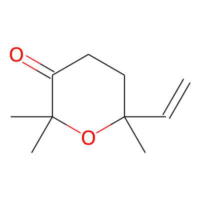 2H-Pyran-3(4H)-one, 6-ethenyldihydro-2,2,6-trimethyl-