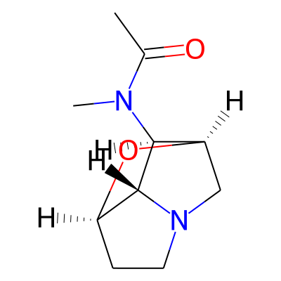 (7abeta)-N-Acetyl-N-methyl-2alpha,7alpha-epoxyhexahydro-1H-pyrrolizine-1beta-amine