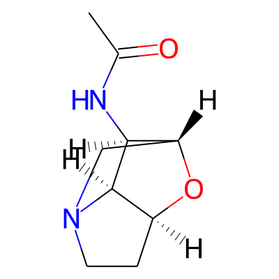 N-[(1r,3r,7s,8r)-2-oxa-6-azatricyclo[4.2.1.03,7]nonan-8-yl]acetamide