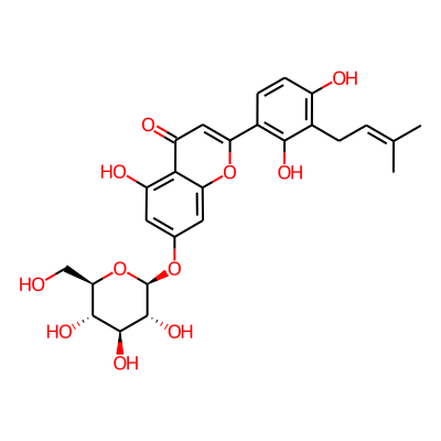 Licoisoflavone A 7-O-glucoside
