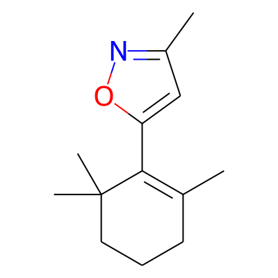 3-Methyl-5-(2,6,6-trimethyl-1-cyclohexen-1-yl)isoxazole