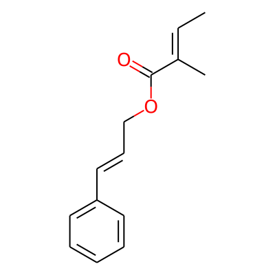 Cinnamyl 2-methylcrotonate