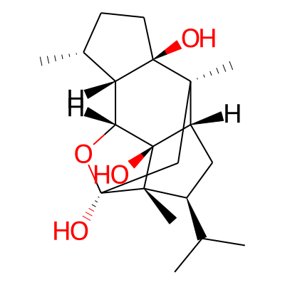(1R,2S,3R,6R,7R,9S,10S,11S,13S,14S)-3,7,10-trimethyl-11-propan-2-yl-15-oxapentacyclo[7.5.1.02,6.07,13.010,14]pentadecane-6,9,14-triol