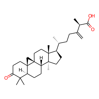 (2R,6R)-2-methyl-3-methylidene-6-[(1S,3R,8R,11S,12S,15R,16R)-7,7,12,16-tetramethyl-6-oxo-15-pentacyclo[9.7.0.01,3.03,8.012,16]octadecanyl]heptanoic acid
