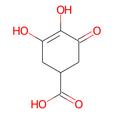 3,4-Dihydroxy-5-oxocyclohex-3-ene-1-carboxylic acid