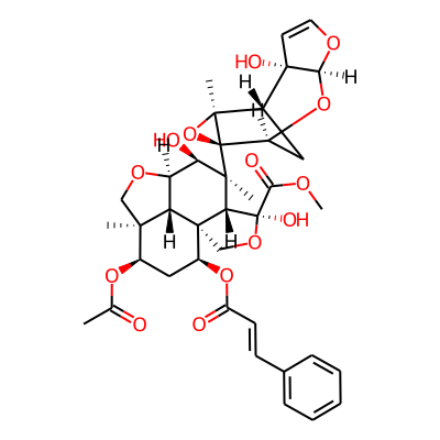 1-Cinnamoyl-3-acetyl-11-hydroxymeliacarpin